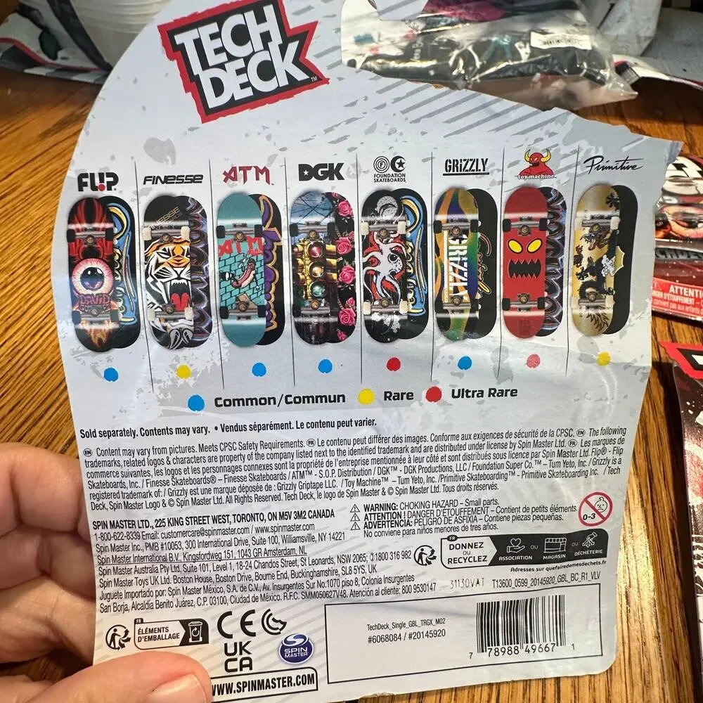 Lot of 8 Tech Deck Steele Series Target Exclusive Spin Master Skateboard *Read